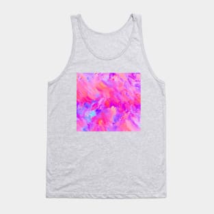 Vibrant Abstract Painting Tank Top